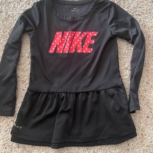 Nike peplum shirt